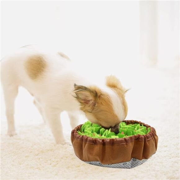Snuffle Mat for Dogs Sniffing Feeding Mat,Dog Snuffle Mat Slow Feeding Bowl - Picture 6 of 7